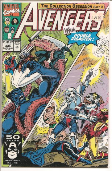 Avengers # 336, 9.0 VF/NM