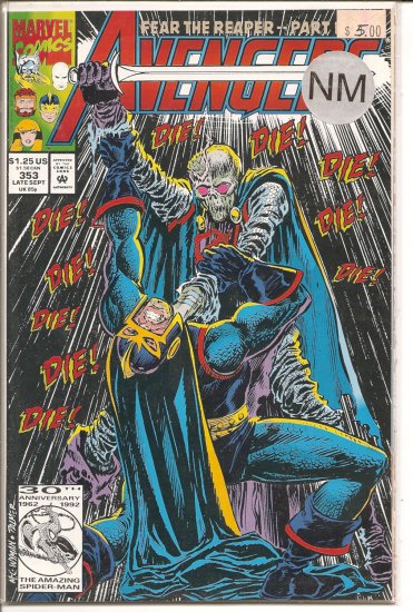 Avengers # 353, 9.4 NM