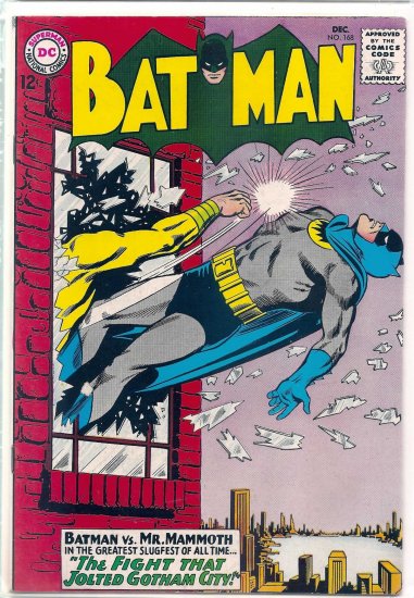 BATMAN # 168, 7.5 VF -