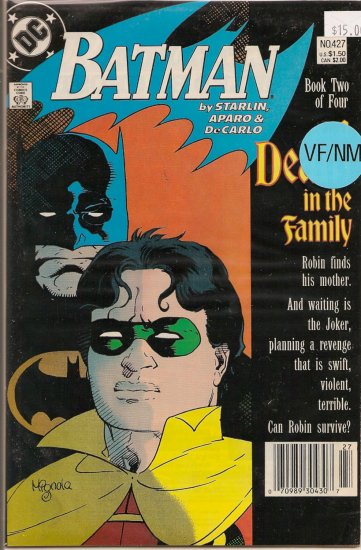 Batman # 427, 9.0 VF/NM