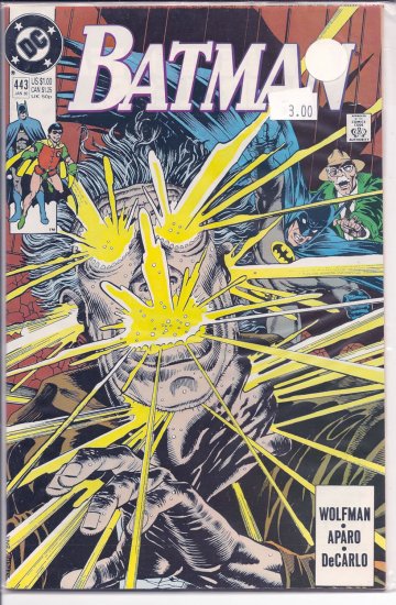 Batman # 443, 9.4 NM