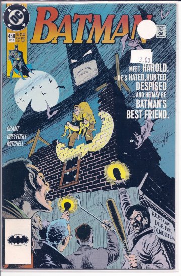 Batman # 458, 9.2 NM -