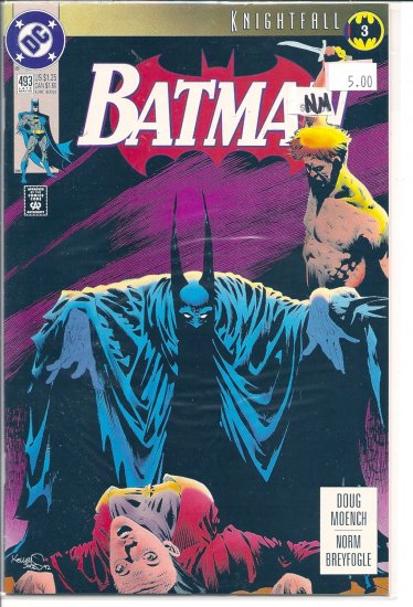Batman # 493, 9.2 NM -