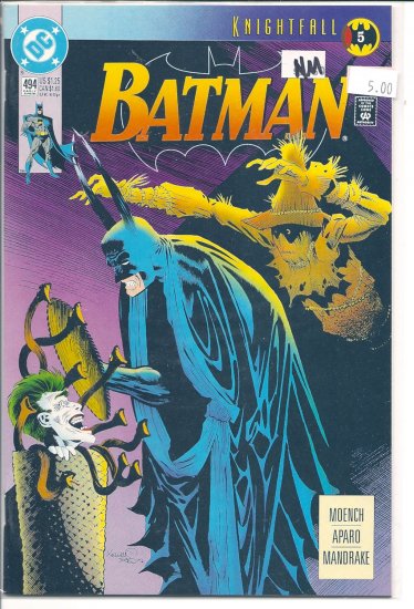Batman # 494, 9.4 NM