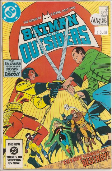 Batman and the Outsiders # 12, 9.4 NM
