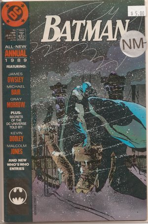 Batman Annual # 13, 9.4 NM 