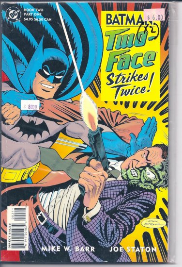 Batman Two-Face Strikes Twice # 2, 9.4 NM