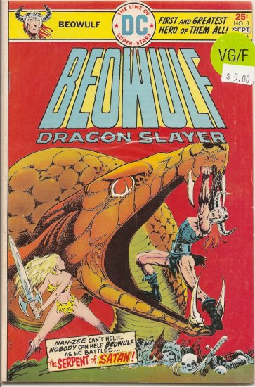 Beowulf # 3, 5.0 VG/FN