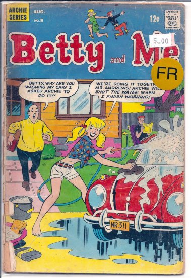 Betty And Me # 9, 1.0 FR