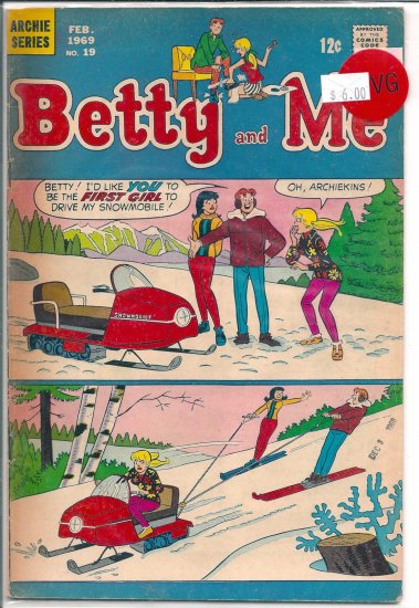Betty And Me # 19, 4.0 VG