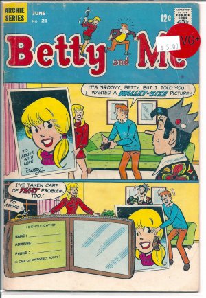 Betty And Me # 21, 4.5 VG + 