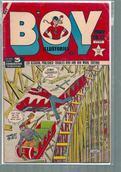BOY ILLUSTORIES # 77, 2.5 GD +