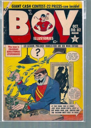 BOY ILLUSTORIES # 82, 3.0 GD/VG 