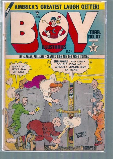 BOY ILLUSTORIES # 87, 1.8 GD -