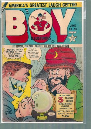 BOY ILLUSTORIES # 90, 2.5 GD + 
