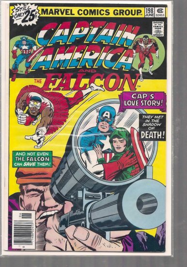CAPTAIN AMERICA # 198, 4.5 VG +