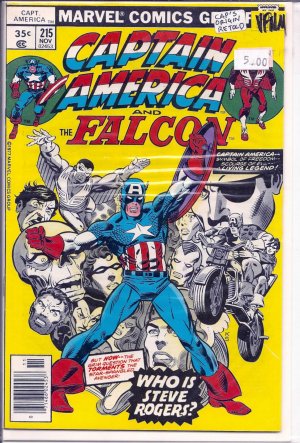 Captain America # 215, 9.0 VF/NM 