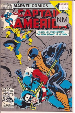 Captain America # 282, 9.4 NM 