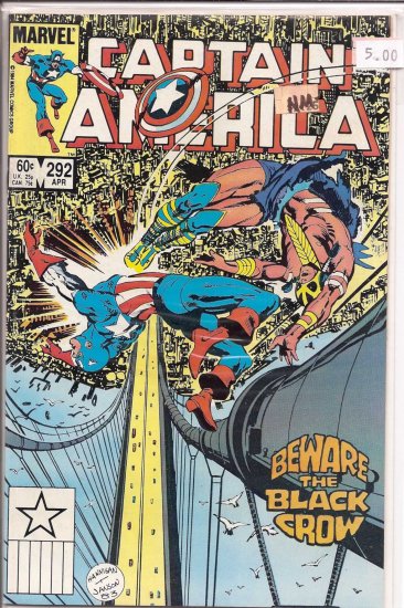 Captain America # 292, 9.2 NM -