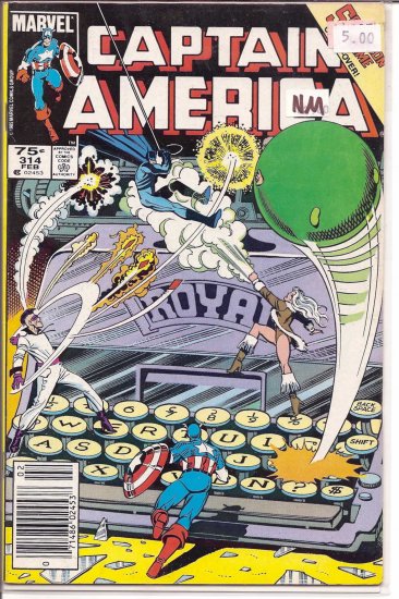 Captain America # 314, 9.4 NM