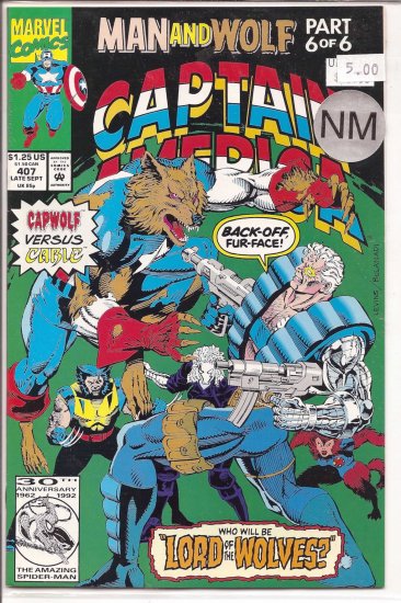Captain America # 407, 9.4 NM