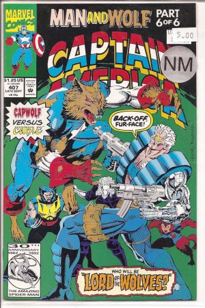 Captain America # 407, 9.4 NM 
