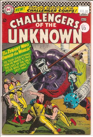 Challengers of the Unknown # 49, 4.0 VG 