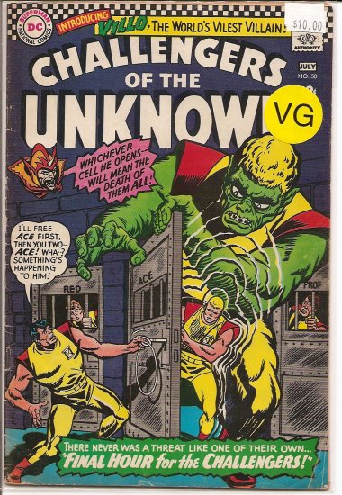 Challengers of the Unknown # 50, 4.0 VG