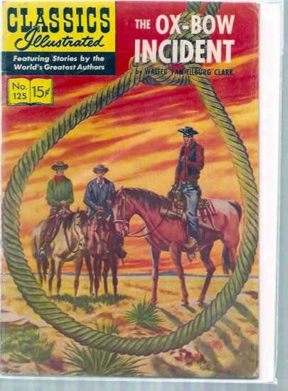 CLASSICS ILLISTRATED # 125, 4.5 VG +
