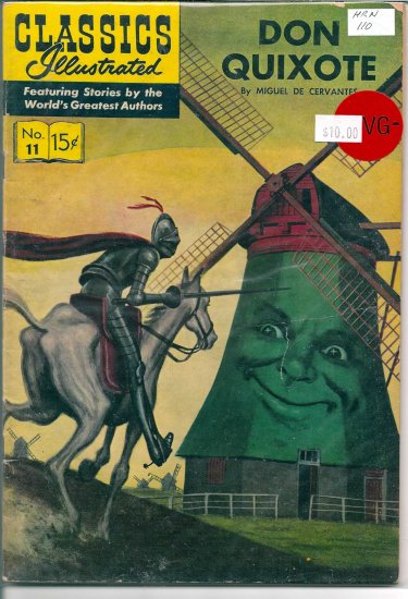 Classics Illustrated # 11, 3.5 VG -