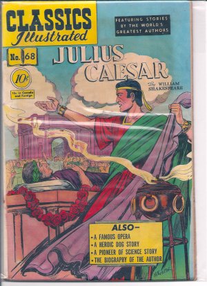 Classics Illustrated # 68, 2.5 GD + 