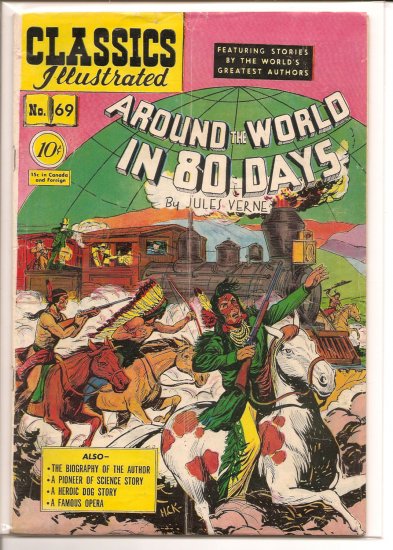 Classics Illustrated # 69, 4.5 VG +
