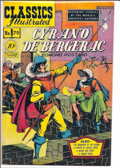 CLASSICS ILLUSTRATED # 79, 4.5 VG +
