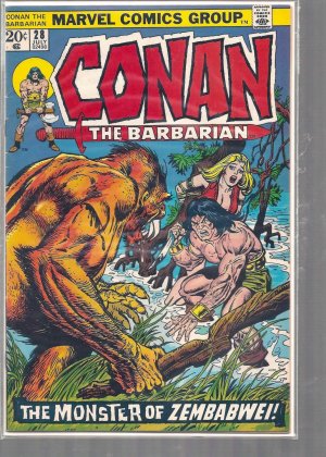 CONAN # 28, 5.0 VG/FN 