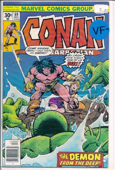Conan # 69, 7.5 VF -