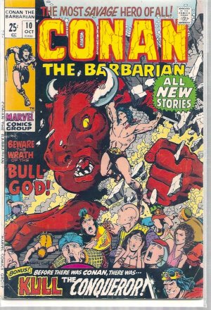 CONAN THE BARBARIAN # 10, 3.5 VG - 