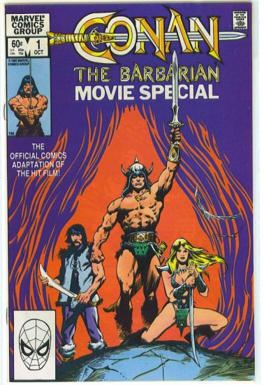 Conan The Barbarian Movie Special # 1, 8.0 VF