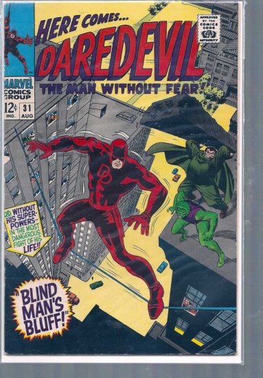 DAREDEVIL # 31, 4.5 VG +