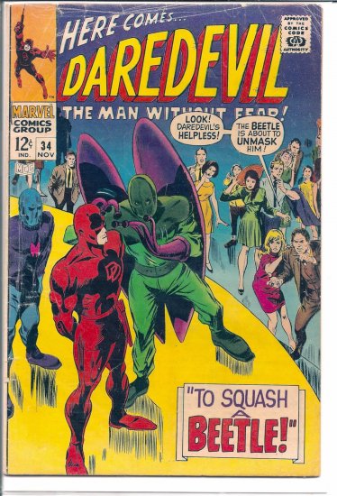 DAREDEVIL # 34, 4.0 VG