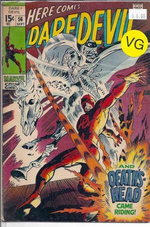 Daredevil # 56, 4.0 VG 
