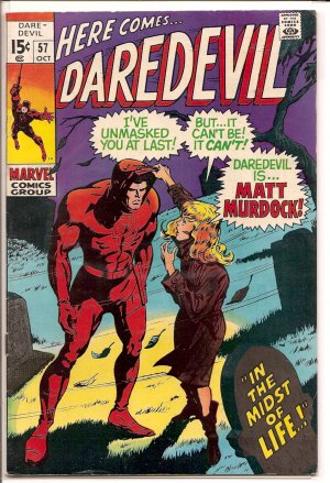 Daredevil # 57, 5.0 VG/FN 