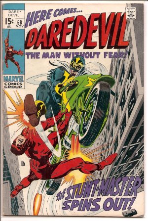 Daredevil # 58, 4.5 VG + 