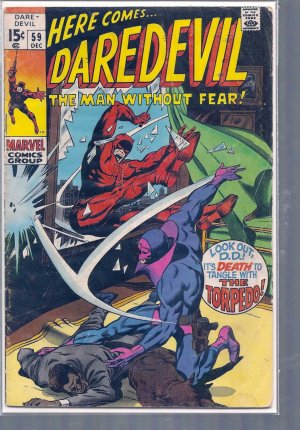 DAREDEVIL  # 59, 3.0 GD/VG 