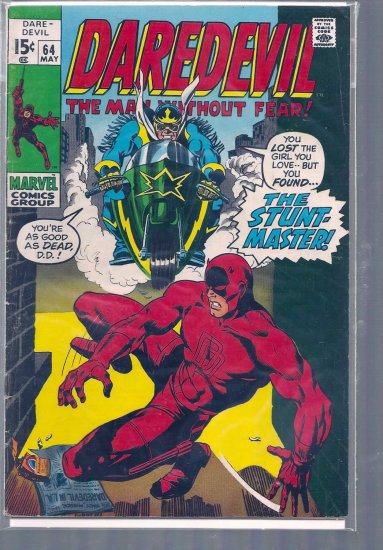 DAREDEVIL # 64, 4.5 VG +