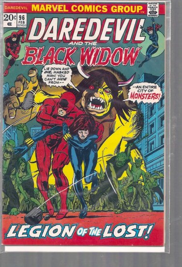 DAREDEVIL # 96, 8.0 VF