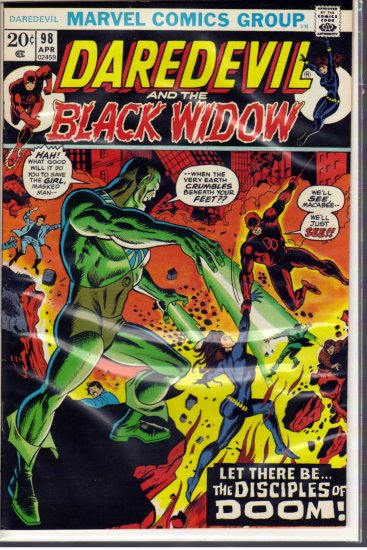 DAREDEVIL # 98, 7.5 VF -