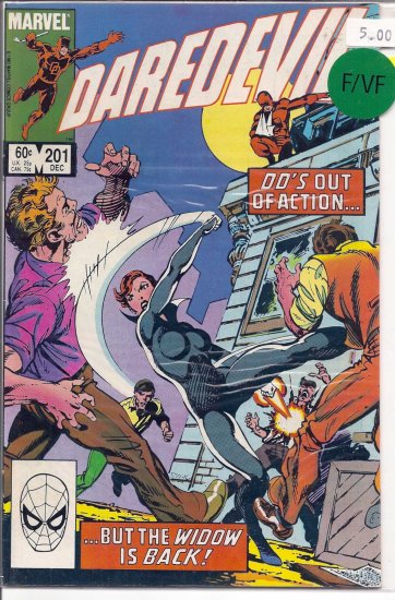 Daredevil # 201, 7.0 FN/VF