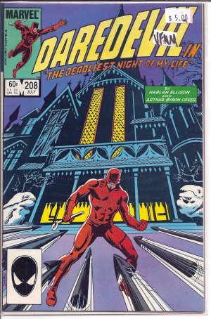Daredevil # 208, 9.0 VF/NM 
