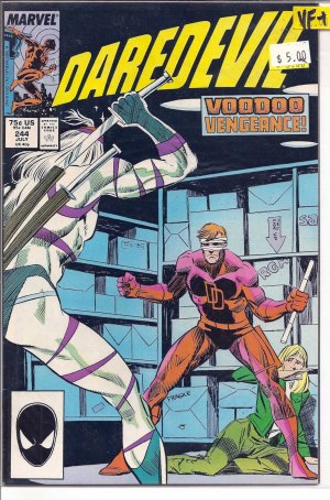 Daredevil # 244, 8.5 VF + 