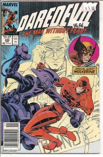 Daredevil # 248, 5.0 VG/FN
